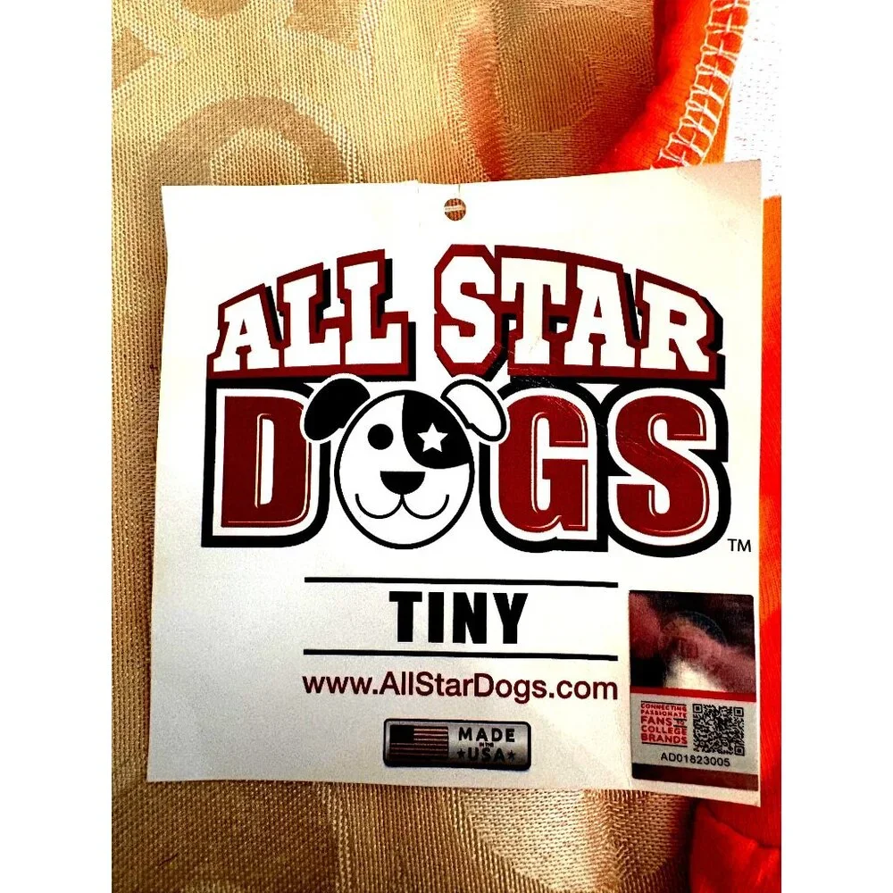 All Star Dogs Tennessee Volunteers Tiny Fleece Dog Dress - Picture 7 of 7